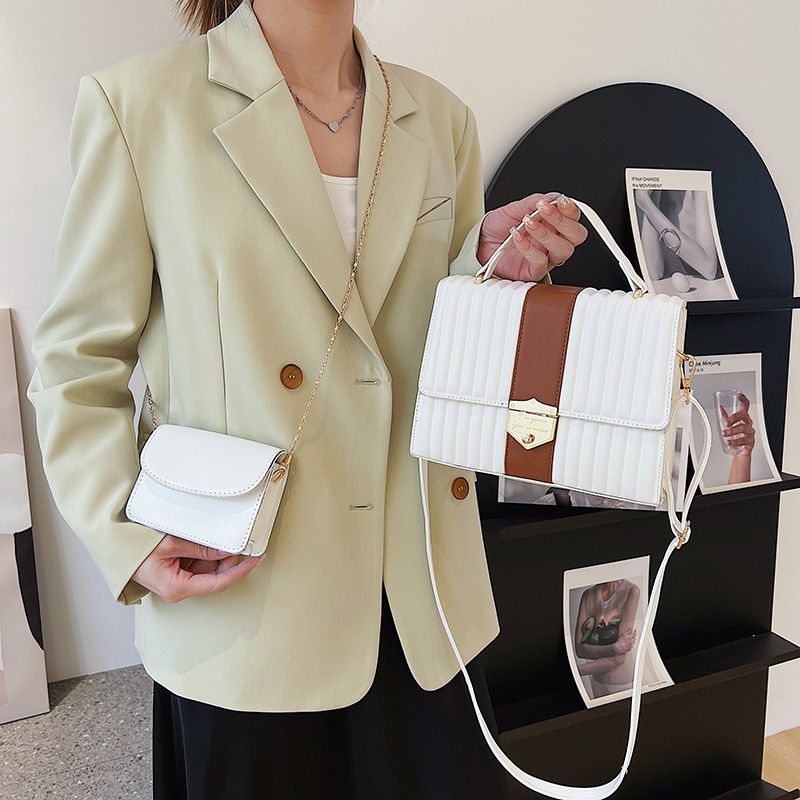 Bolsa Celeste Branca