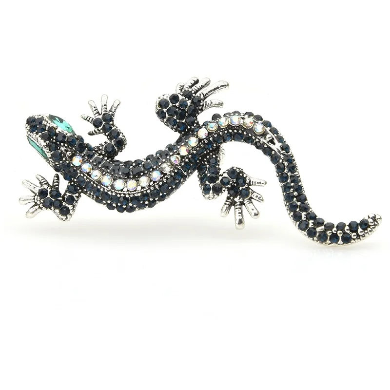 Broche Lagarto Prata