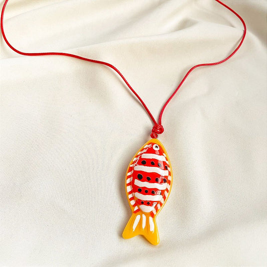 Colar Peixe Saki