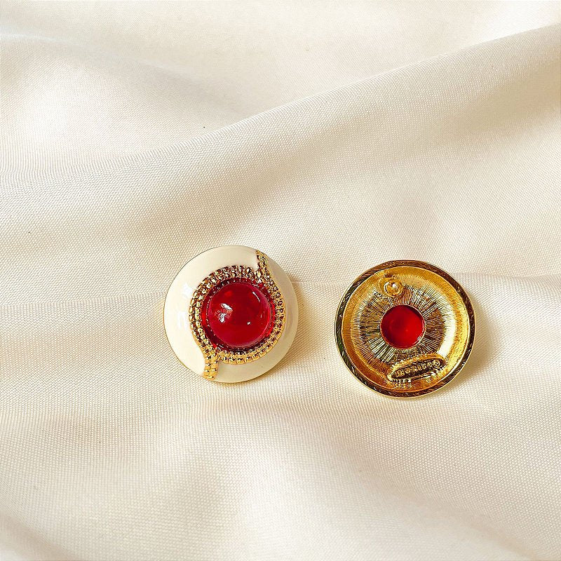 Brinco Augustine Vermelho