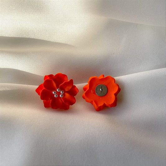 Brinco Jasmim Laranja