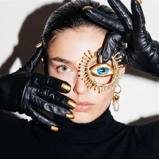 Brinco Argola Olho Grego