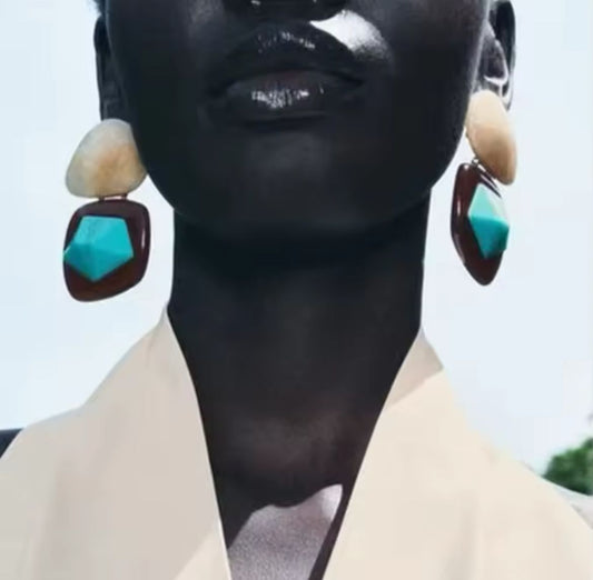 Brinco Penélope Azul