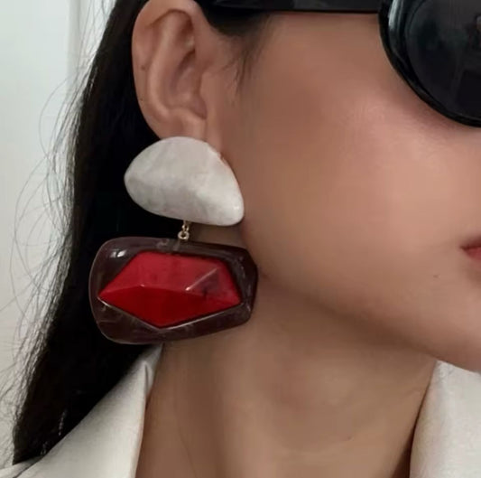 Brinco Penélope Vermelho