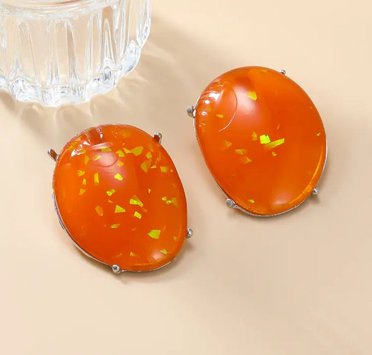 Brinco Zenóbia Laranja