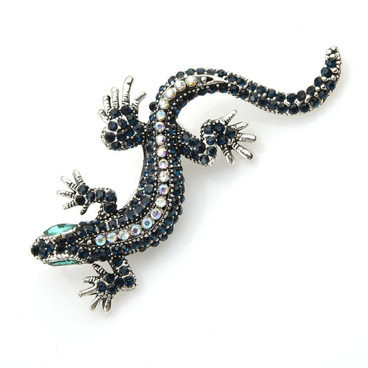 Broche Lagarto Prata