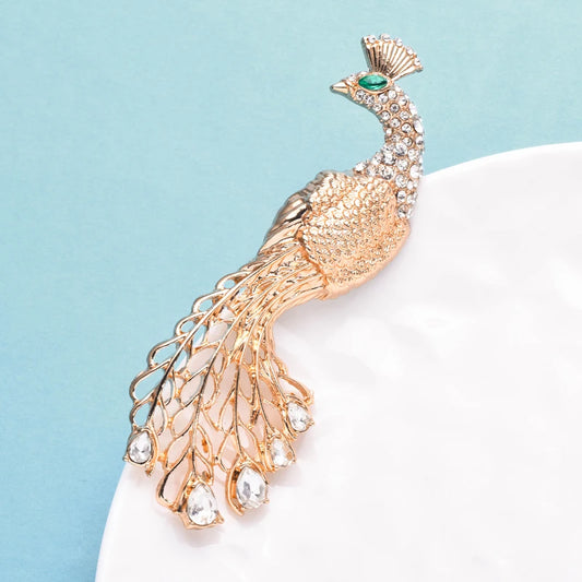Broche Pavão Rei