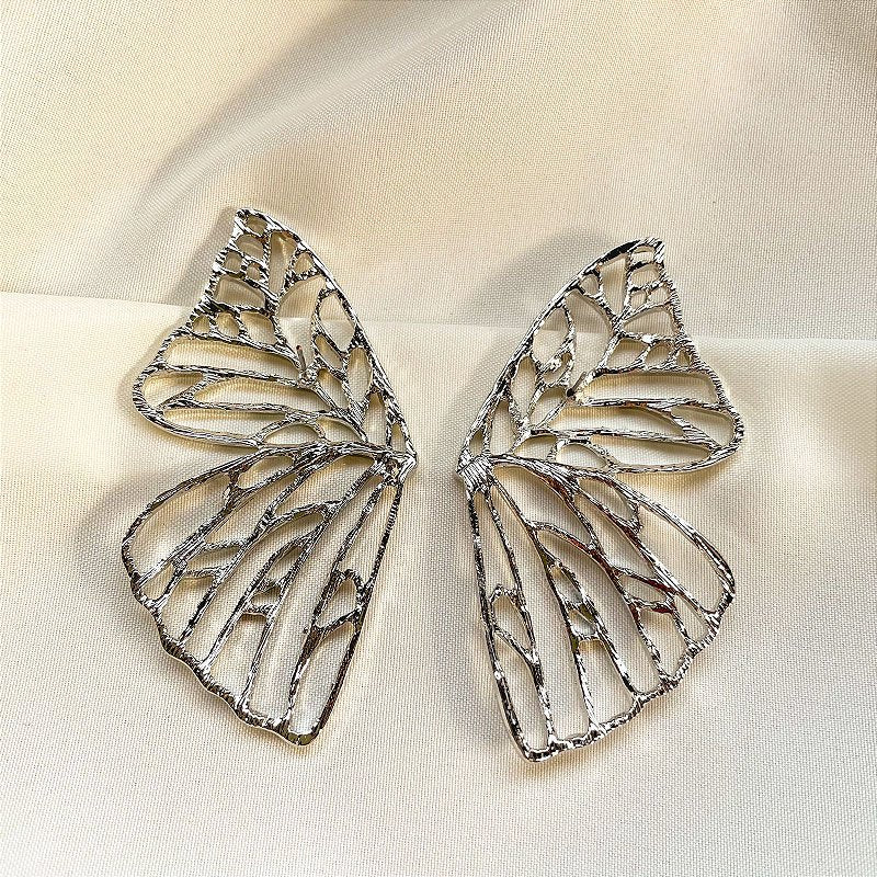 Brinco Athenea grande prata