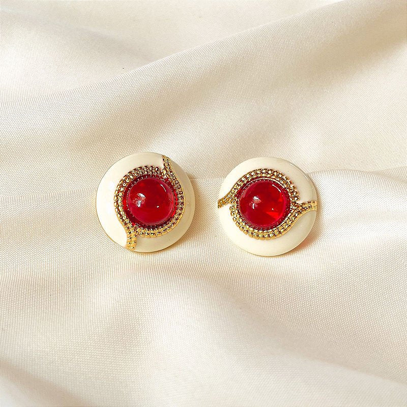 Brinco Augustine Vermelho