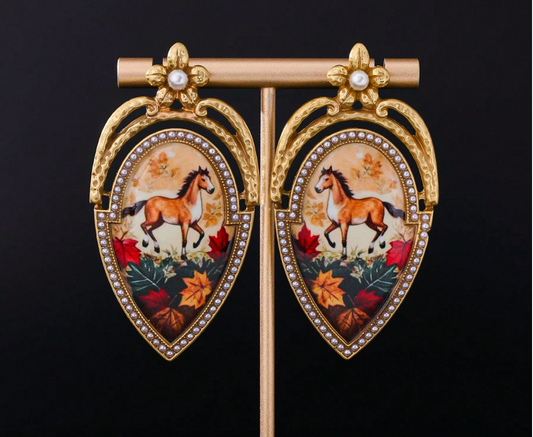 Brinco Helena Dourée