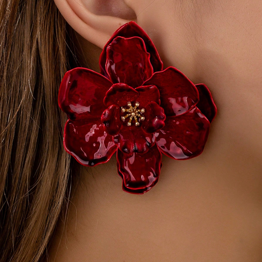 Brinco Seraphina Bordô