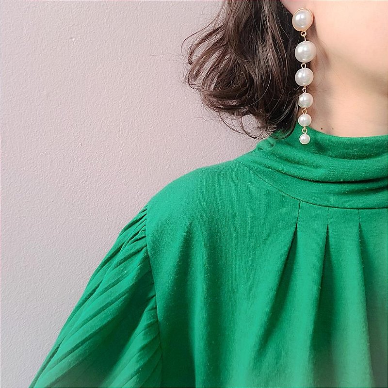 Brinco Affeto em Pérolas